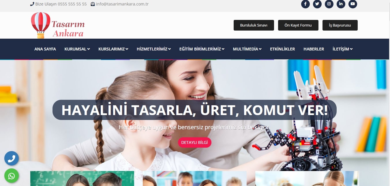 Dershane & Kurs Teması V1