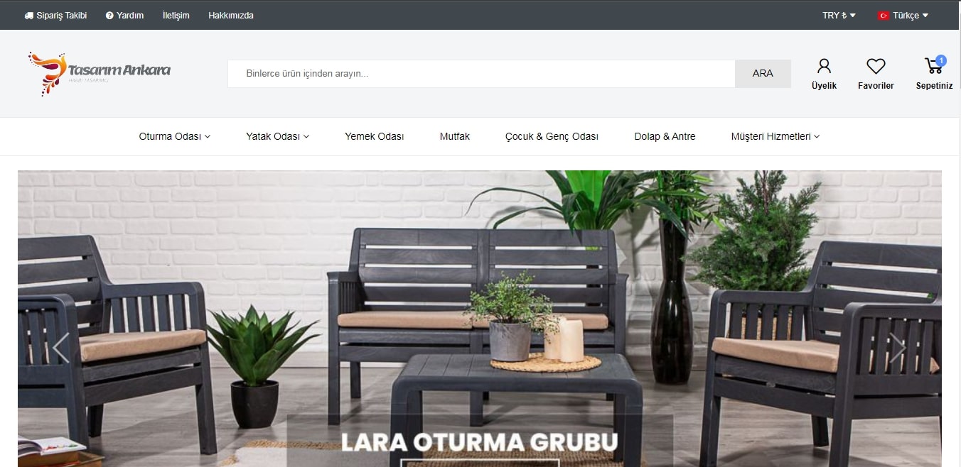 E-Ticaret V12 - Mobilya Satış Entegrasyonlu