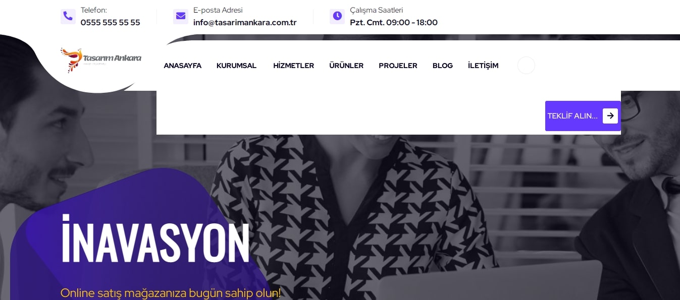 Kurumsal V28 Teması