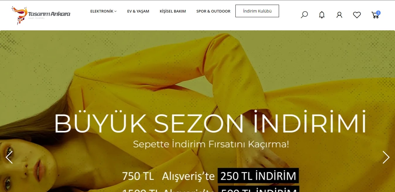 E-Ticaret V9 - Elbise Satış Giyim Mağazası Teması