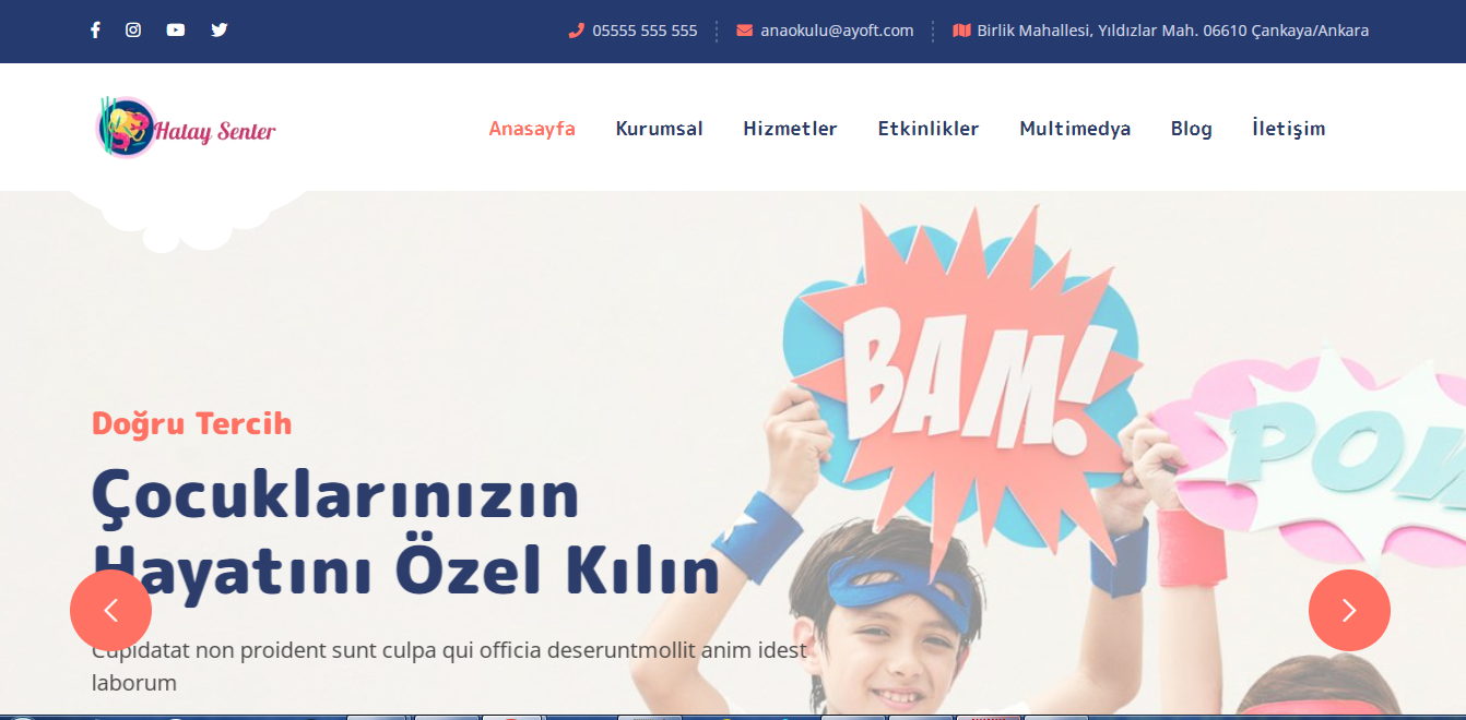 Ana Okulu Teması V3