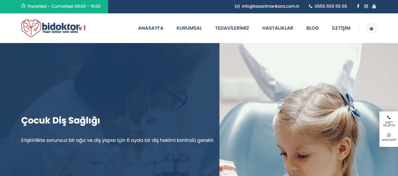 Profesyonel Doktor & Hekim Teması V3