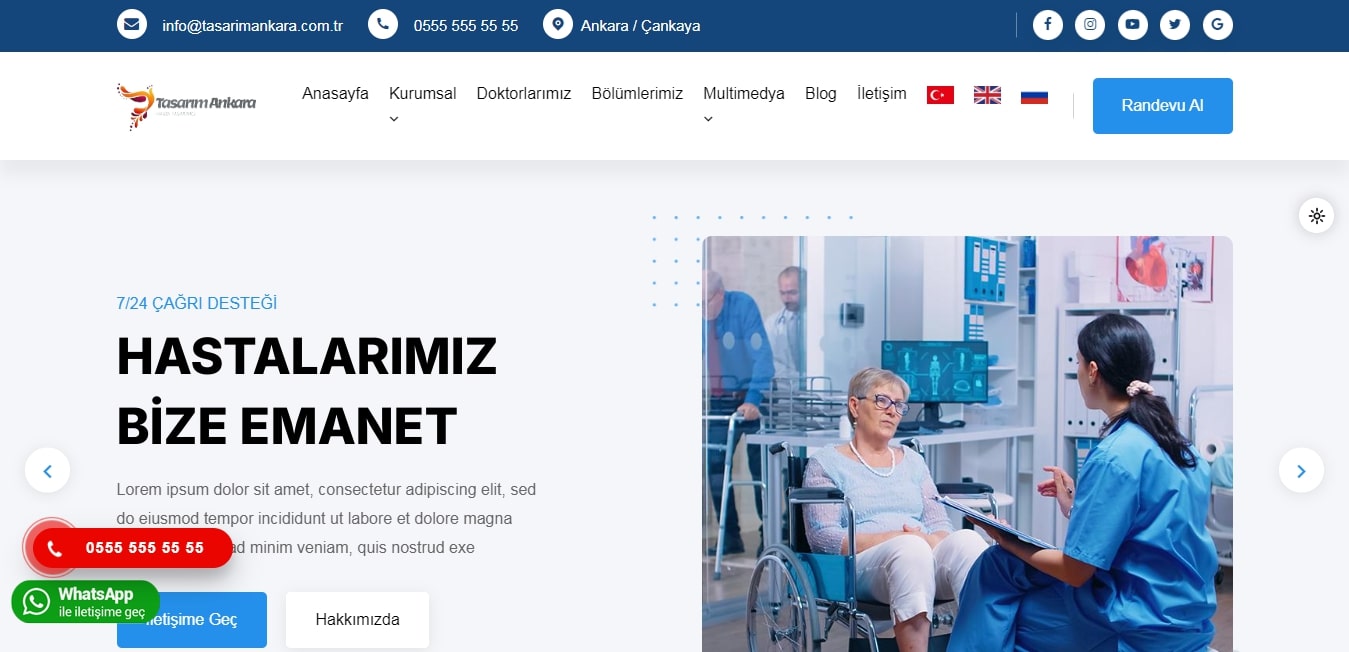 Hastane V5 Teması
