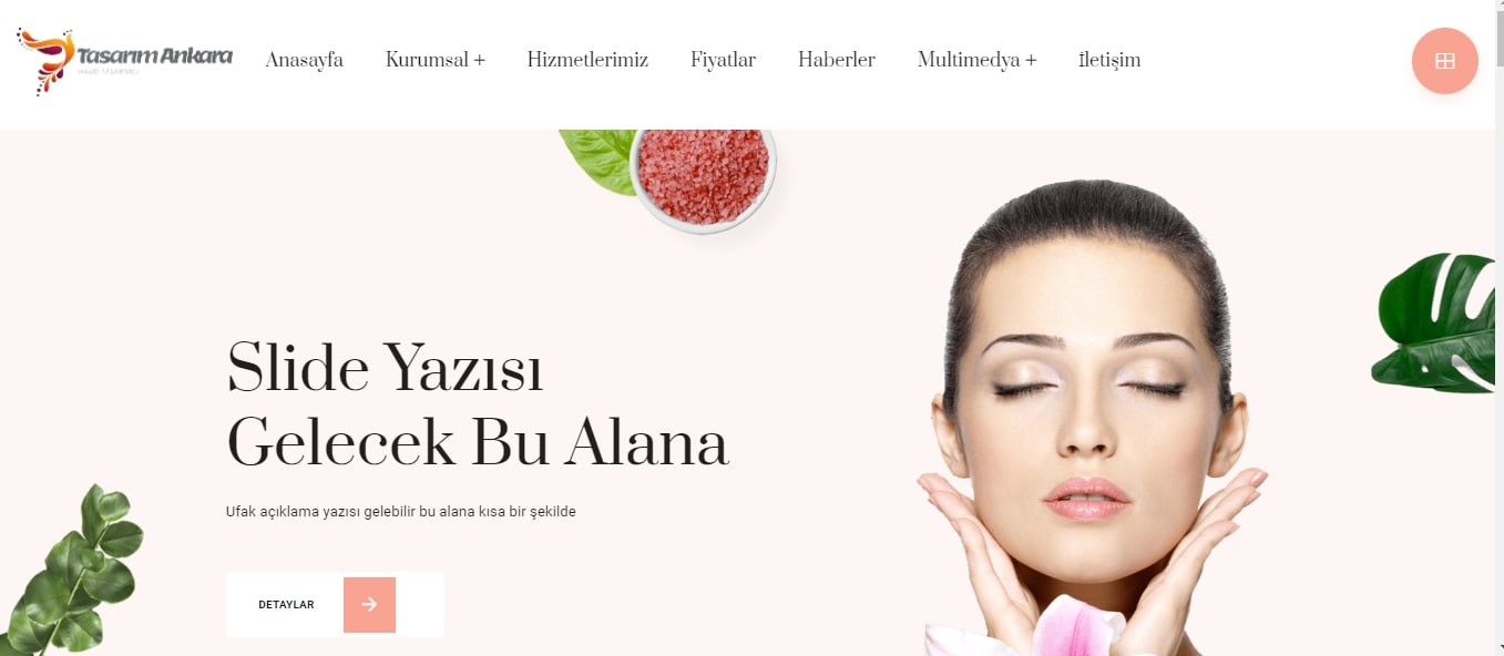 Güzellik Salonu V100 Teması