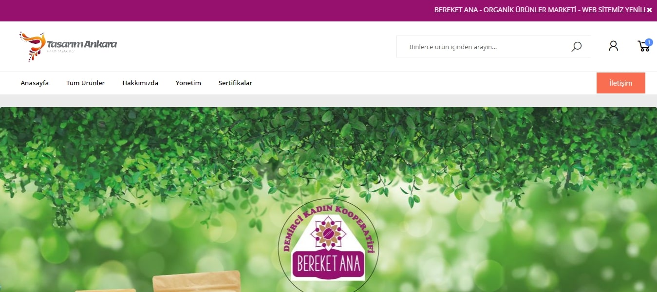 E-Ticaret V15 - Tarım Ürünleri Satış Teması