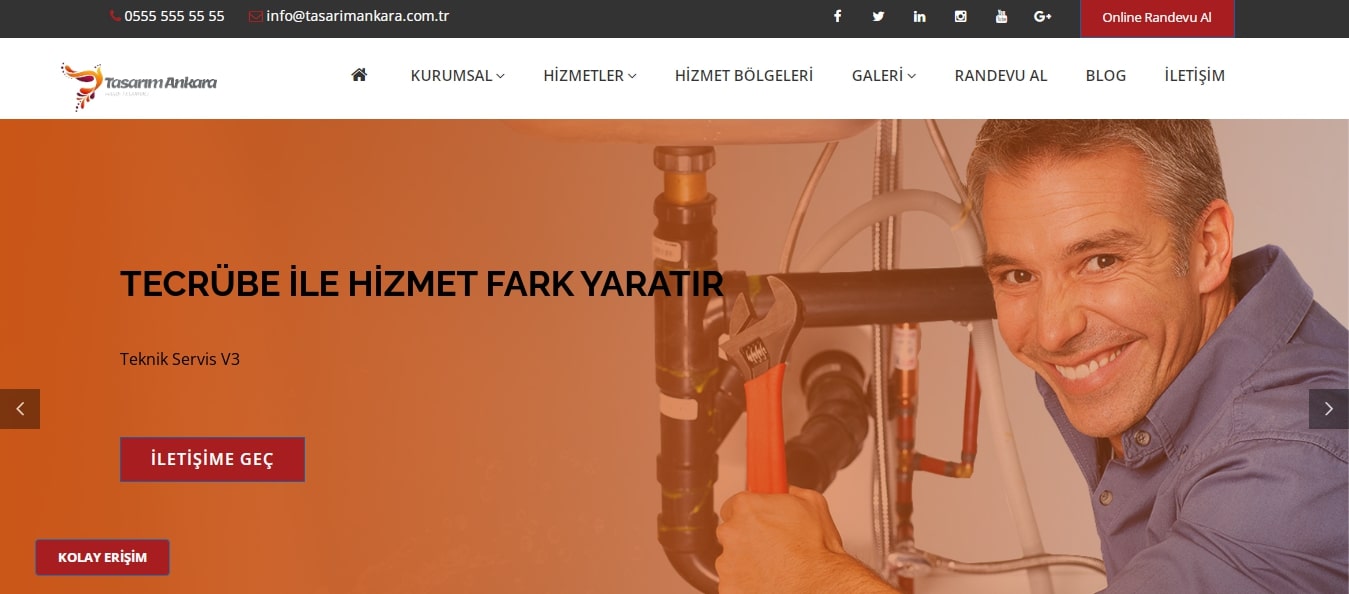 Teknik Servis V2 Teması